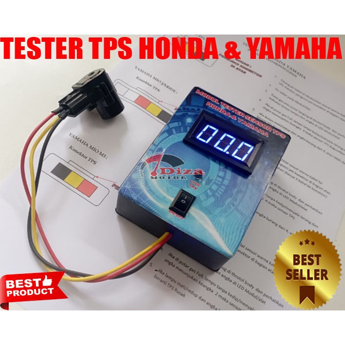 TERMURAH Alat Tester Kerusakan Sensor TPS Honda & Yamaha