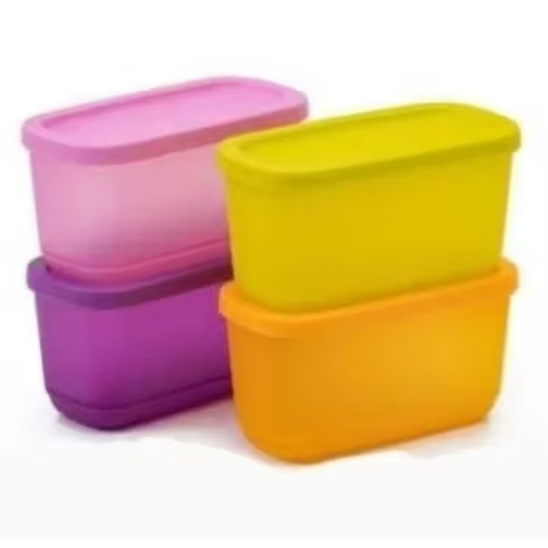 Tupperware Petite Fiesta Set 4pc toples plastik tempat makan bayi wadah mpasi baby murah diskon mini