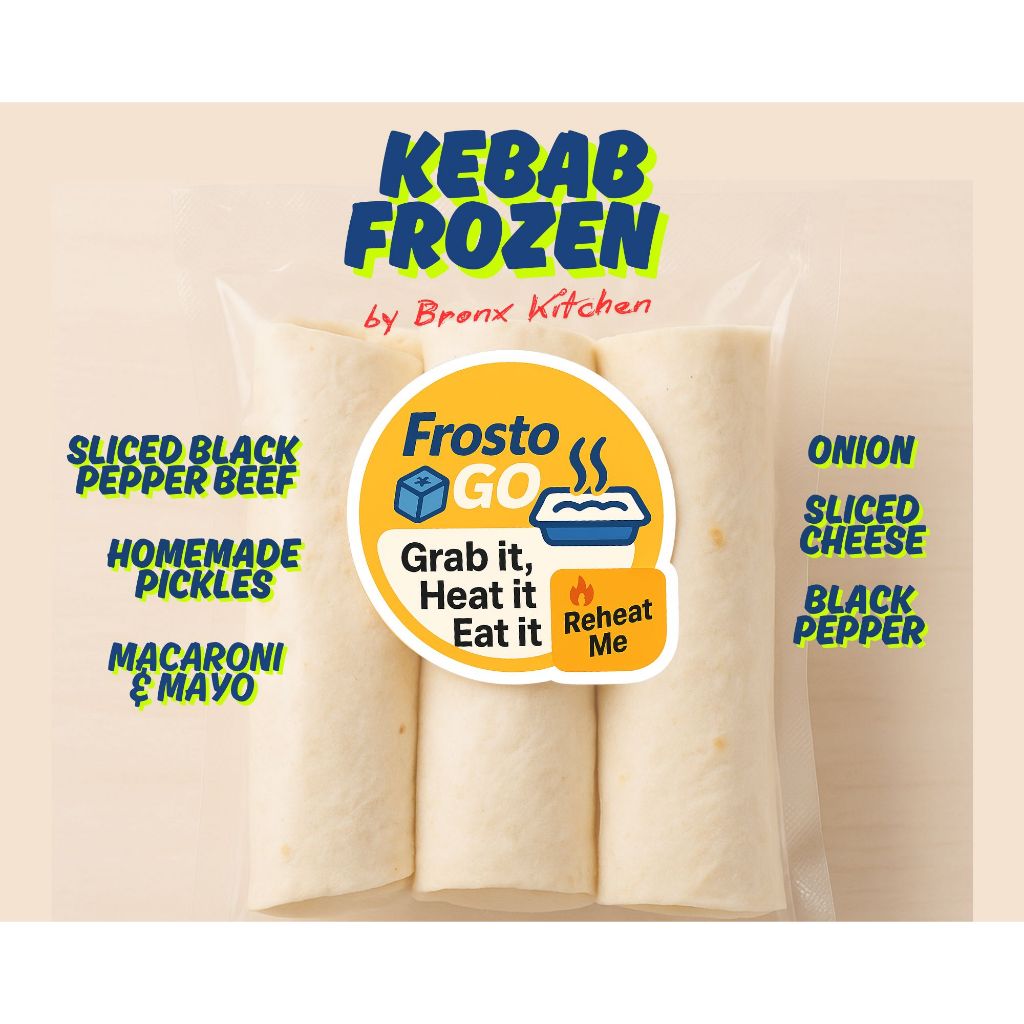 

Frostogo - Kebab Frozen by Bronx Kitchen