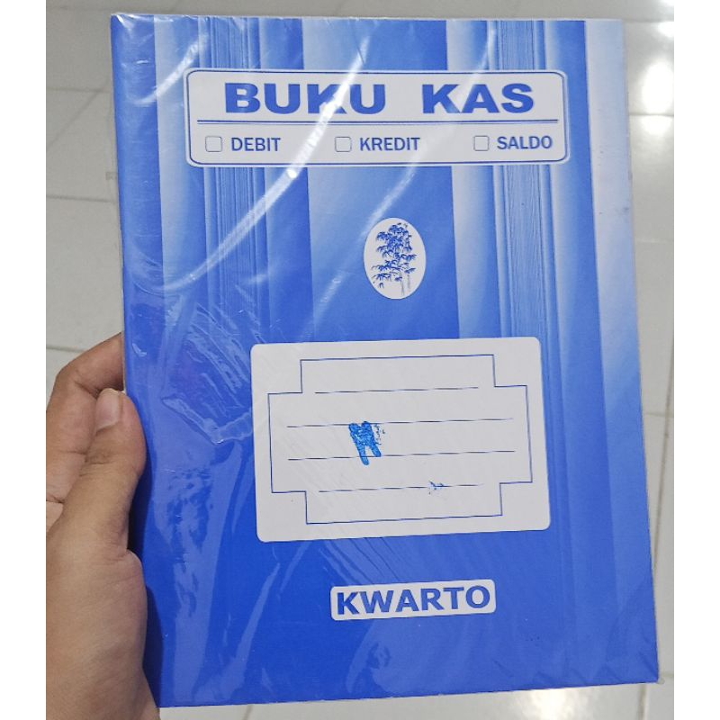 

BUKU KAS KWARTO BLUE// BUKU// BUKU KAS