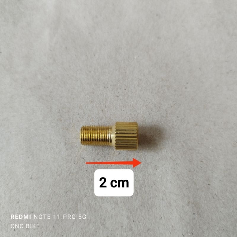 Adaptor Pompa Ban Sepeda Pentil Kecil Presta