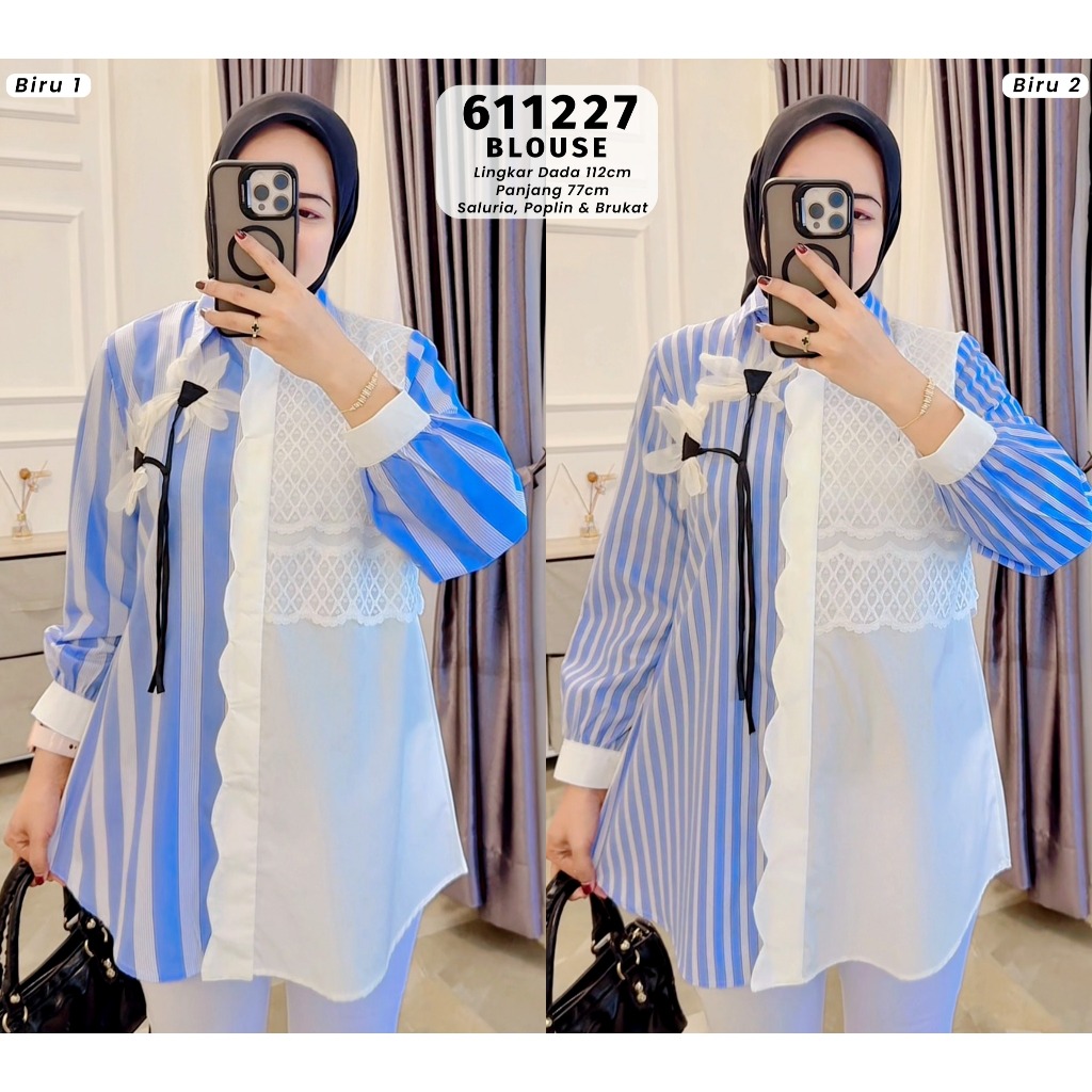 Mariska blouse 611227 Blouse Fashion wanita by EXTU