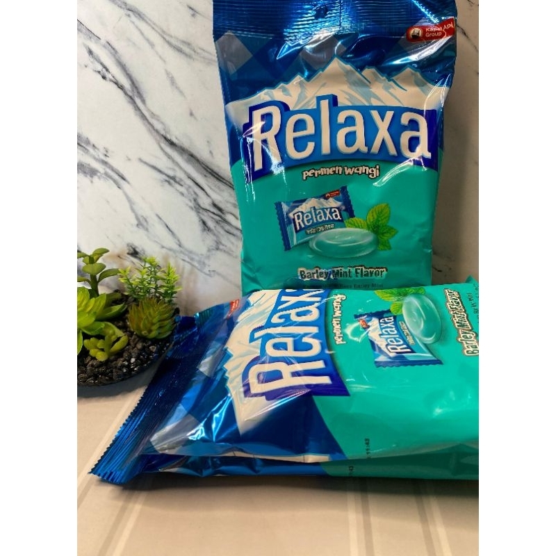 

permen relaxa per pack isi 50pcs dan per karton isi 24pack