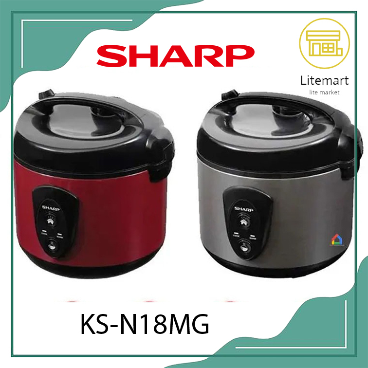 RICE COOKER SHARP 1.8L KS-N18MG/KS-B18MG