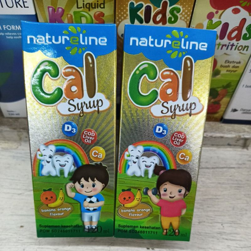 

Natureline Cal Syrup 120 ml Vitamin Tulang Anak