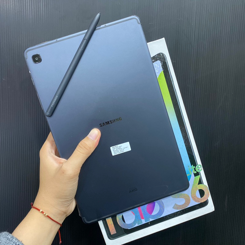 Samsung Tab S6 Lite 4/64gb second bekas pakai normal fullset original resmi