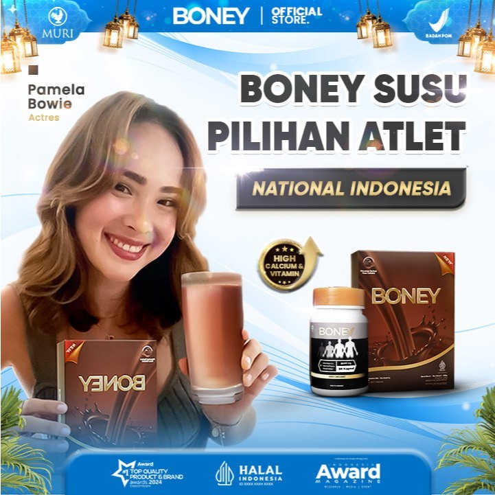 

Susu Boney / Peninggi Rekomendasi / Naik 5-15 Cm/ Bpom Approved