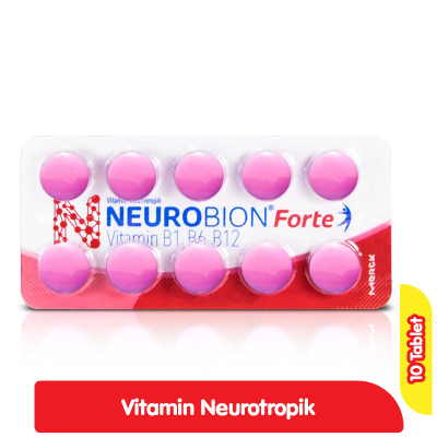 Neurobion Forte Vitamin Neurotropik Kesehatan Saraf 10 Tablet