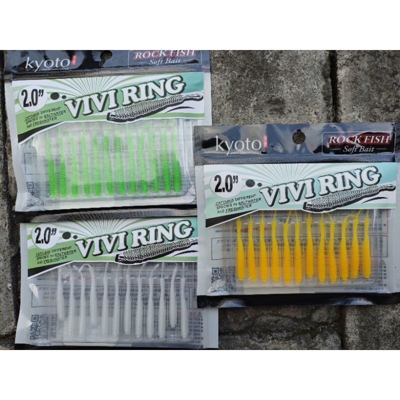 Kyoto Vivi Ring Softlure GID 2"