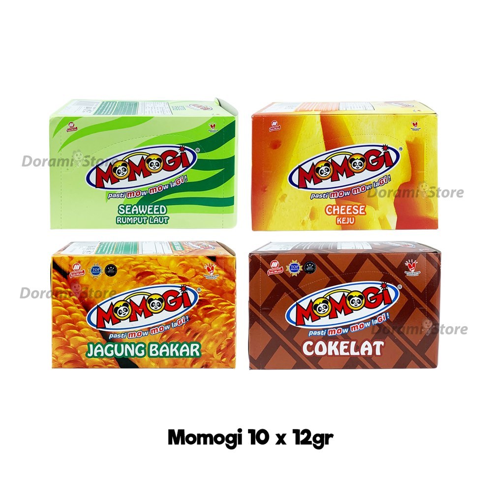 

Momogi Box Isi 10 x 12gr / Snack Stick Praktis Enak