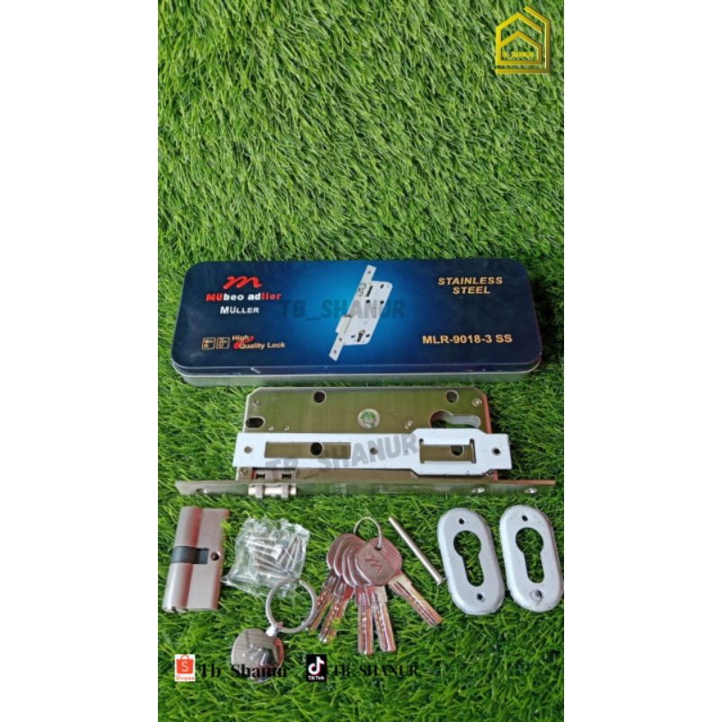 BODY PELLOR MULLER STAINLESS STEEL TYPE MLR-9018-3 SS