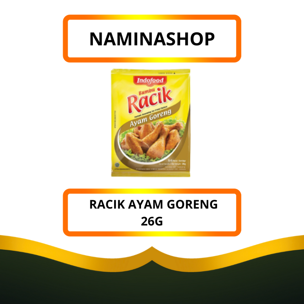 

INDOFOOD BUMBU RACIK AYAM GORENG PCK - 26G