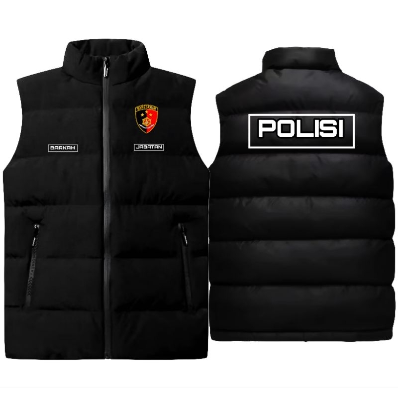 Rompi gelembung reskrim rompi reserse custom
