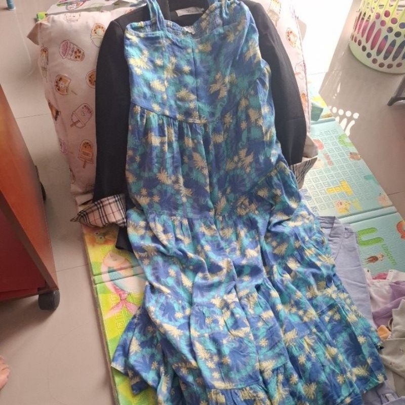dress pantai tali ikat