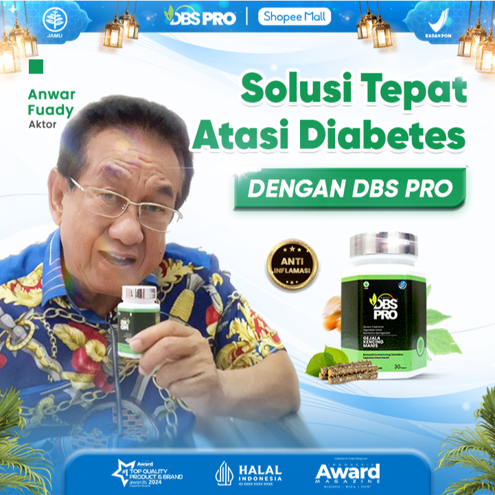 Dbs Pro/ Obat Gula Darah/ Kapsul Kesehatan Diabetes