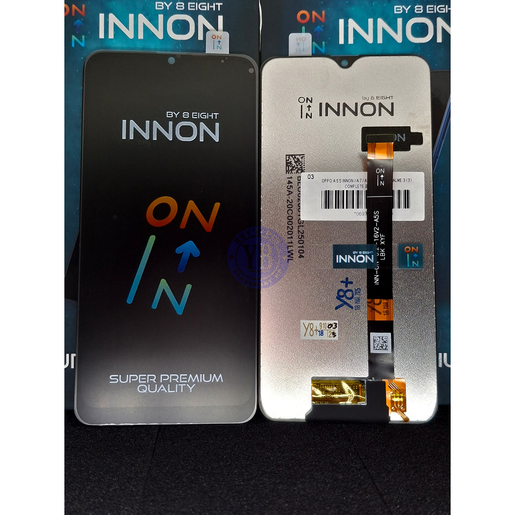 LCD TOUCHSREEN INNON OPPO A5S/A7/A11K/A12/REALME 3/3I COMPLETE BLACK