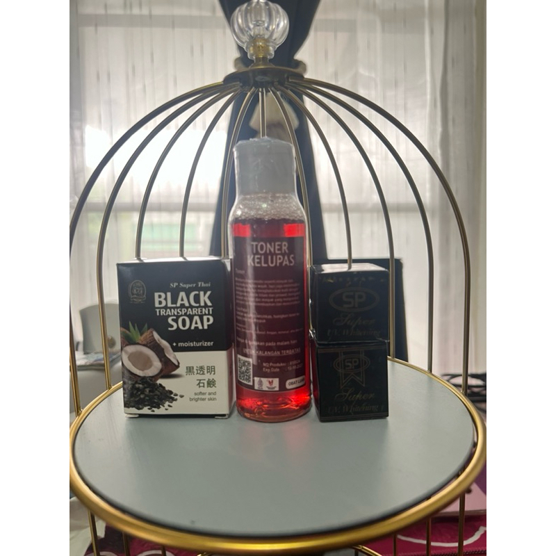 PAKET ISI 4 SP HITAM SUPER UV WHITENING ORYGINAL|CREAM PEMUTIH
