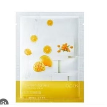 

Asli 100 % oposi fruit hydration sheet mask brightening