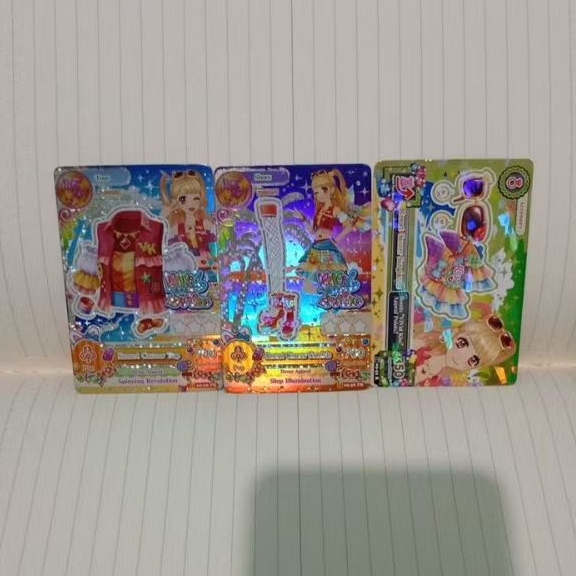 Aikatsu Vivid Kiss Resort Cancer Premium mid set