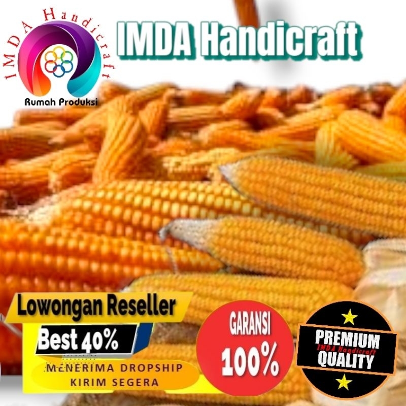

IMDA HANDICRAFT Paket 30 kg JAGUNG PIPIL HIBRIDA Kwalitas Bersih Untuk Konsumsi Pakan Ternak Bibit Serta Keperluan lainnya