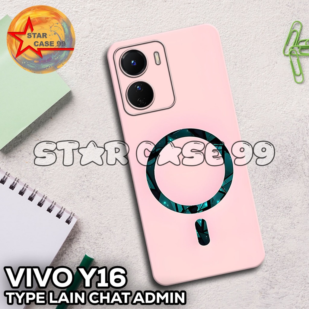 Softcase karet vivo y16/S21/Motif cewek /case vivo y16/casing vivo y16/silicon/silikon vivo y16