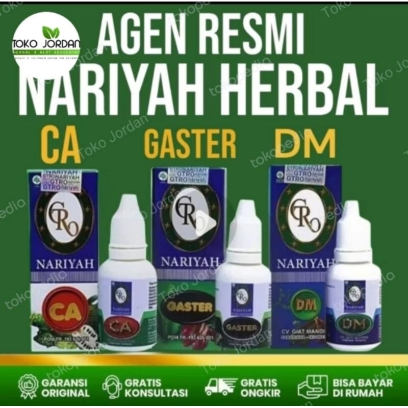 NARIYAH HERBAL ORIGINAL NARIYA GASTER NARIYAH CA NARIYAH DM