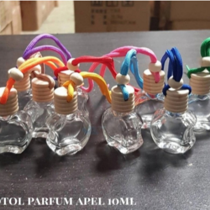 Botol Kaca 10ML Botol Parfum 10ML Botol Parfum Mobil Gantung Apel