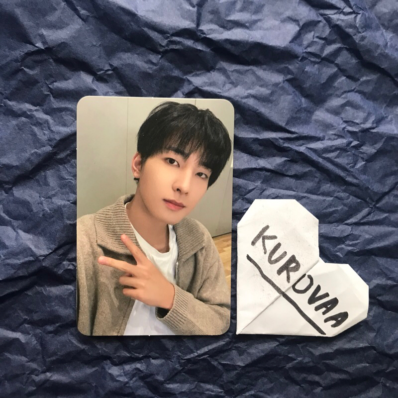 POB Wonwoo FTS YZY F Ver Face The Sun Seventeen Yizhiyu Svt Photocard Pc Fansign
