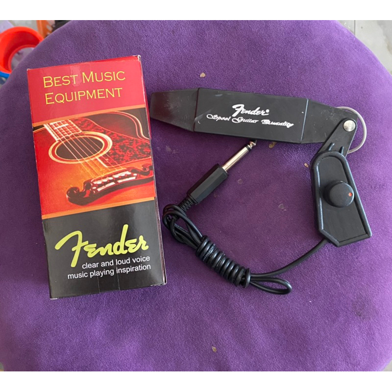 pickup gitar akustik//pickup tempel/pream tempel/spul jepit fender
