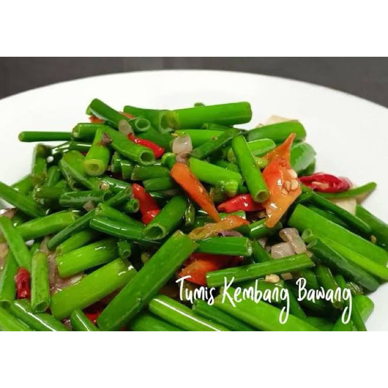 

TUMIS BUNGA BAWANG MERAH & IKAN PEDA ASIN 300 GR - SIMPELIN