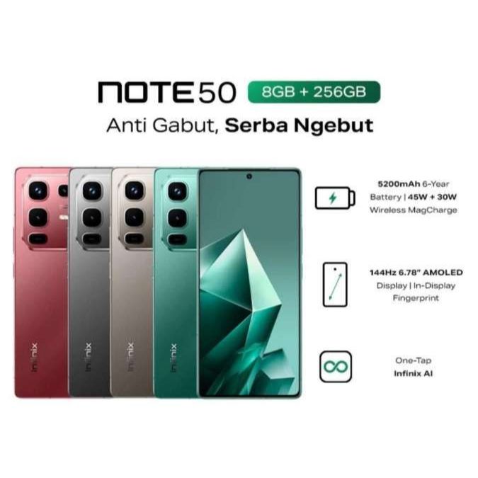 Infinix Note 50 NFC RAM 8/256GB
