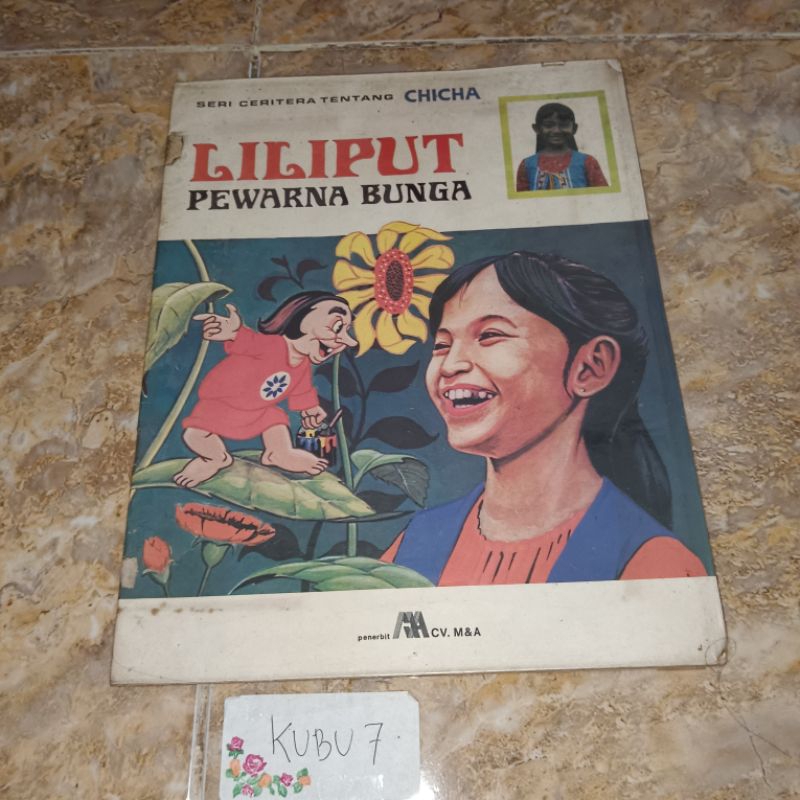 Buku Liliput pewarna bunga