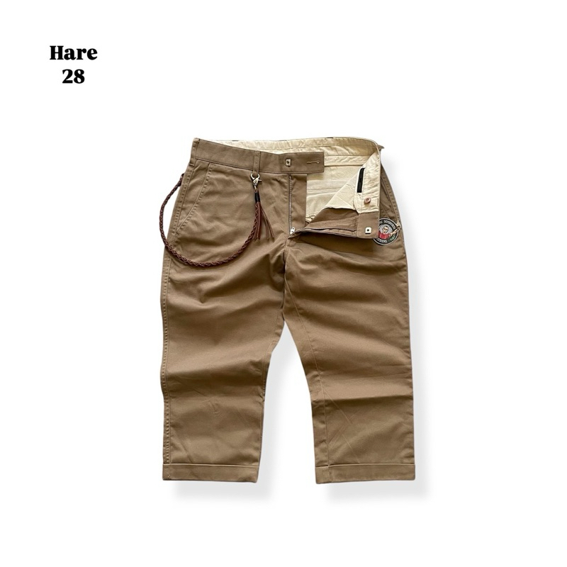 Hare 3/4 chinos short pants