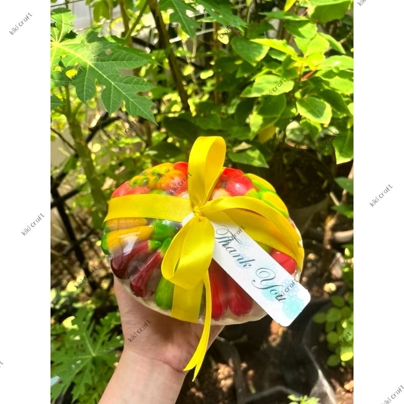 

RB Kue Lukchup Mini Thailand Keranjang 30 pcs Kue Buah Fantasi Kue Buah Mini