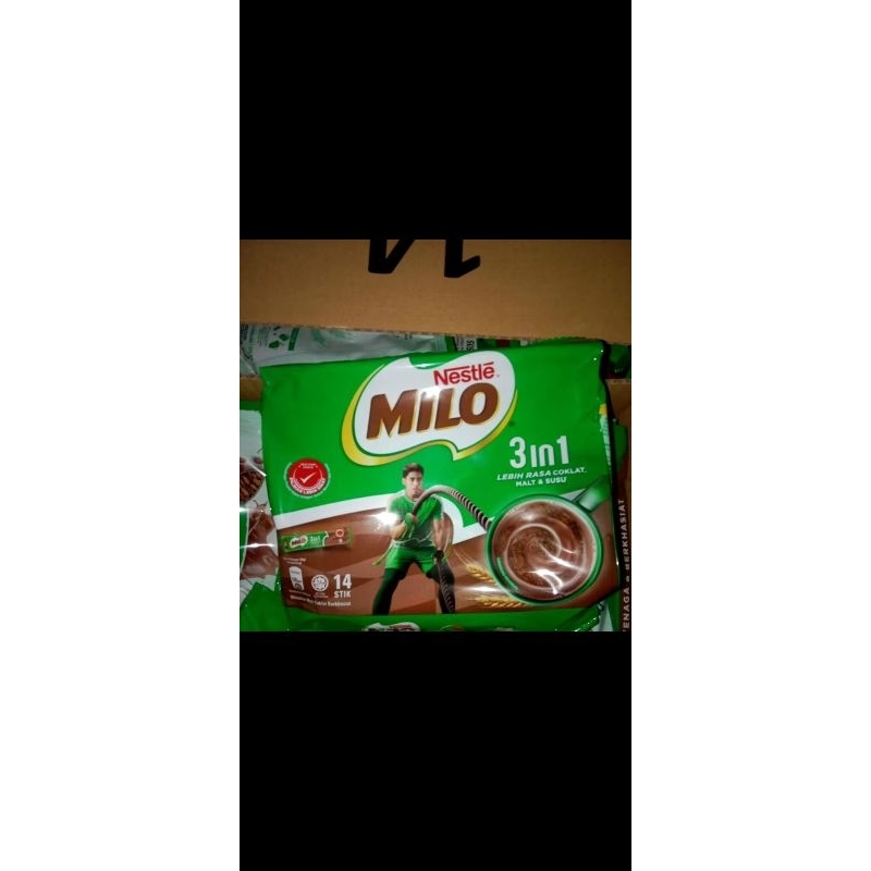 

milo sachet malaysia 14 stik