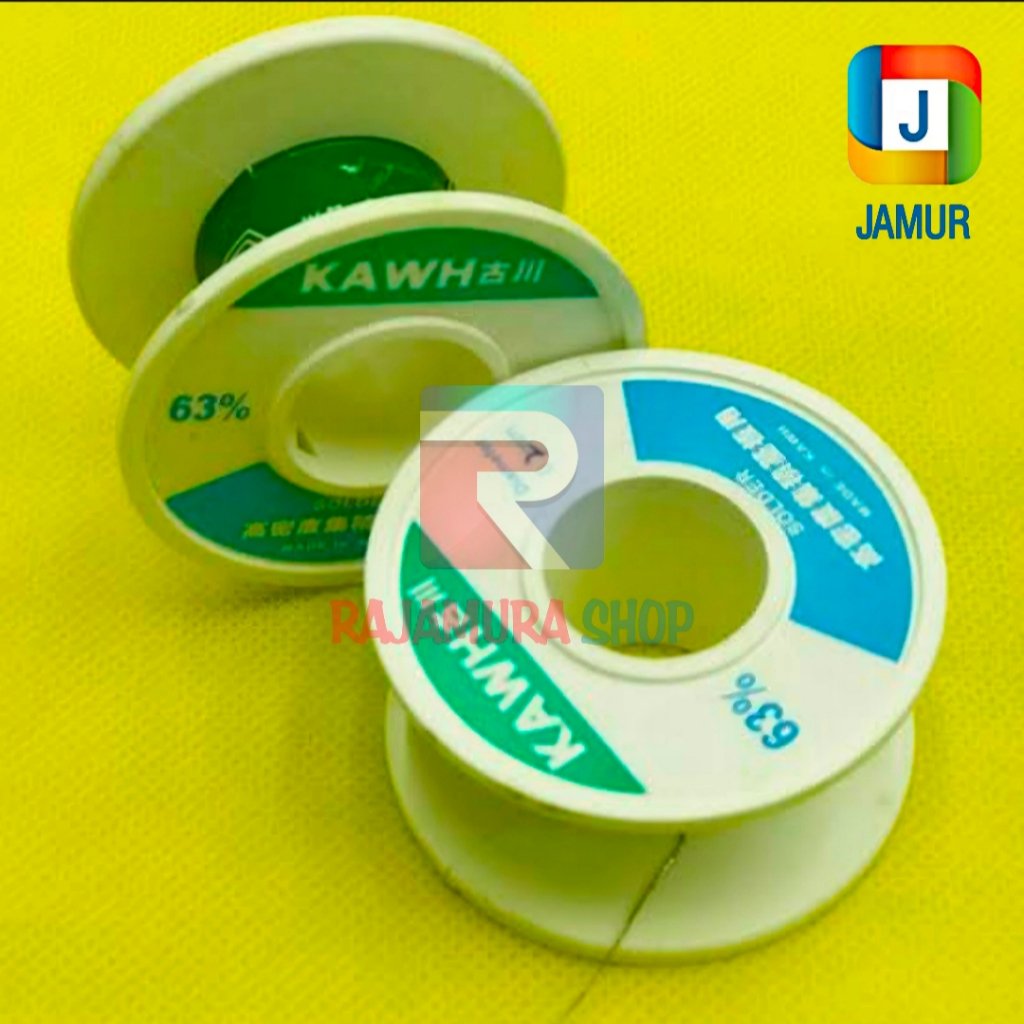 TIMAH GULUNG KAWH ORIGINAL TIMAH SOLDER KAWAT SOLDER TENOL SOLDER