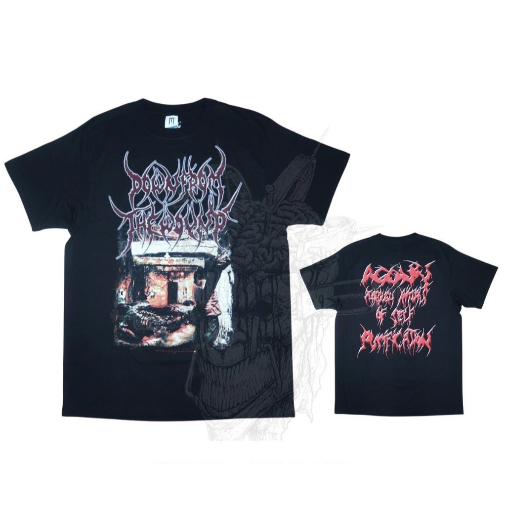 ORIGINAL TSHIRT DOWN FROM THE WOUND - Agony Through Rituals Of Self Purification