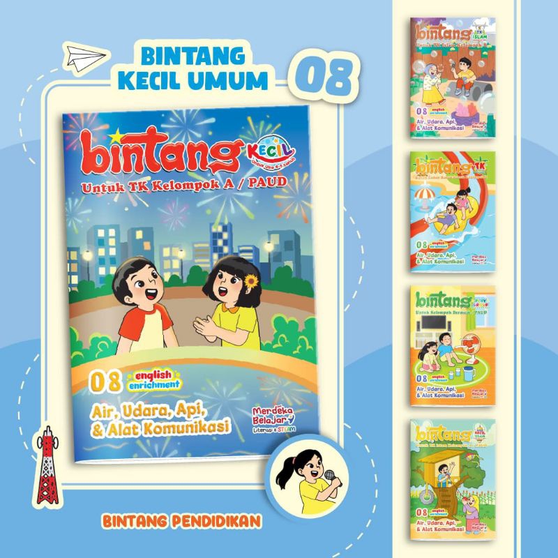 ORI|Buku Paket Majalah Bintang|Buku TK Paud