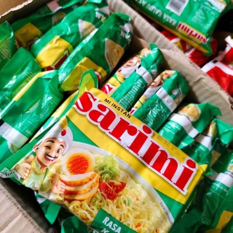 

Sarimi Kaldu Ayam 1 Dus isi 40pcs/Mie instan rasa kaldu ayam