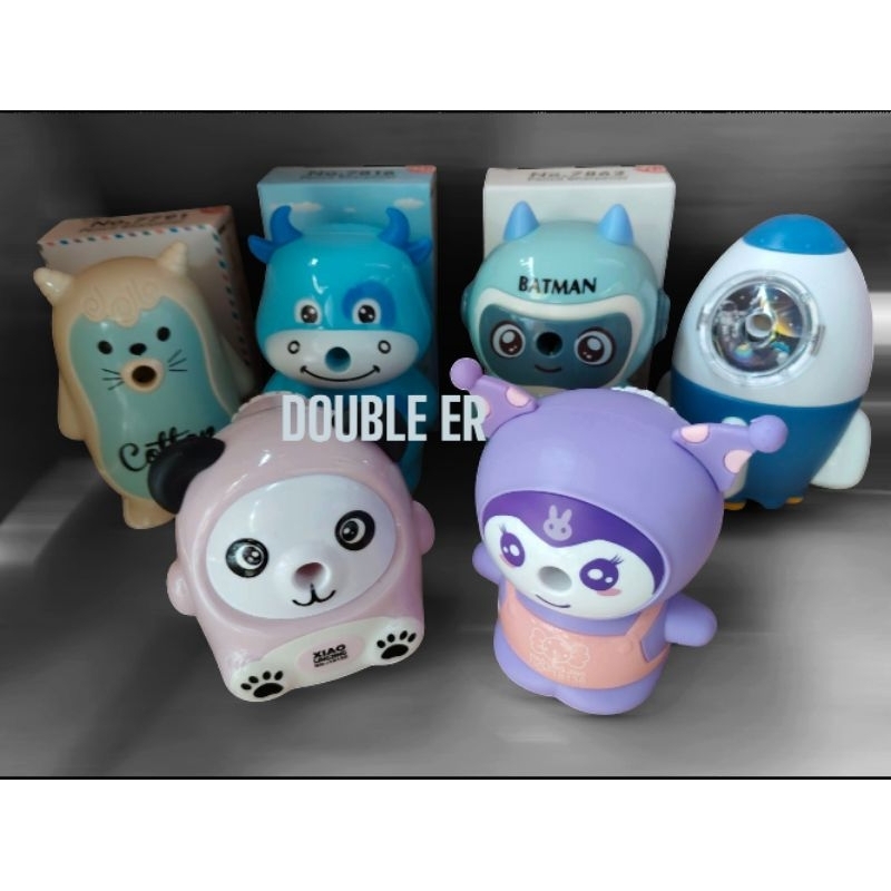 

Serutan Rautan Putar Kuromi and friend's lucu unik modern dan kekinian