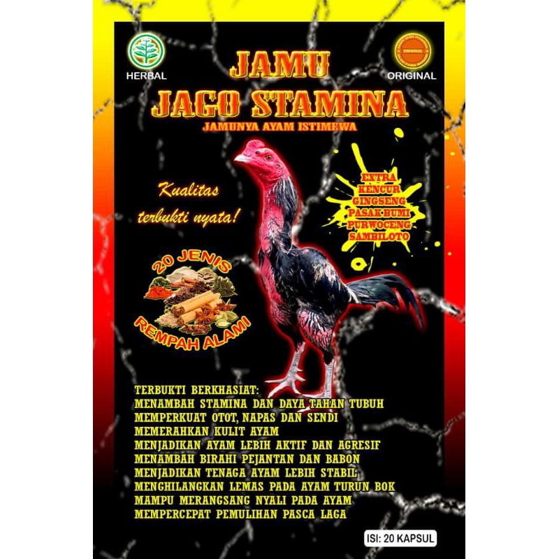 JAMU JAGO STAMINA