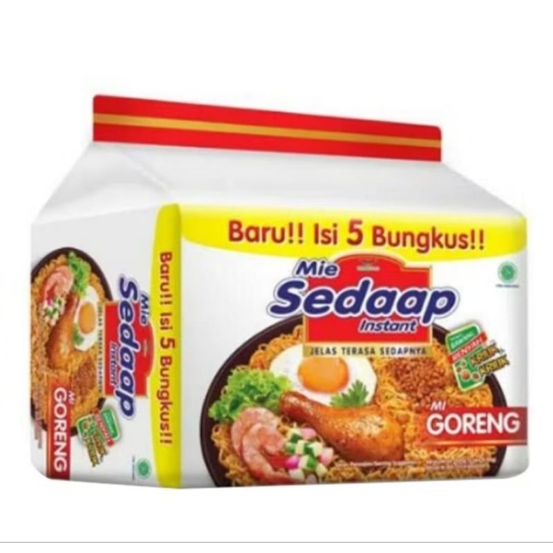 

MIE SEDAP GORENG 1PAKET ISI 5 BUNGKUS