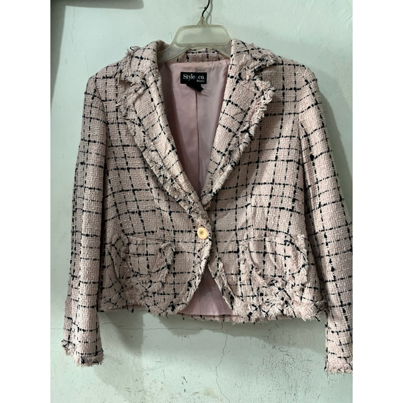 Blazer Tweed dusty pink