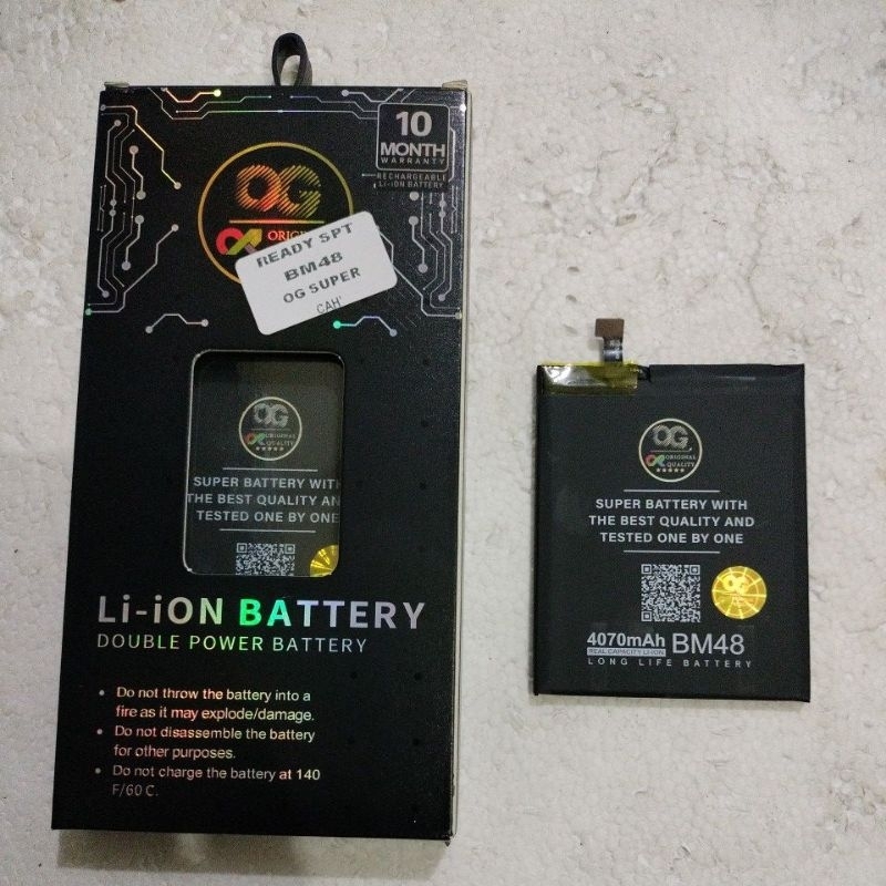 BATRE BATERAI XIAOMI REDMI MI NOT2/MI NOT 2/BM48