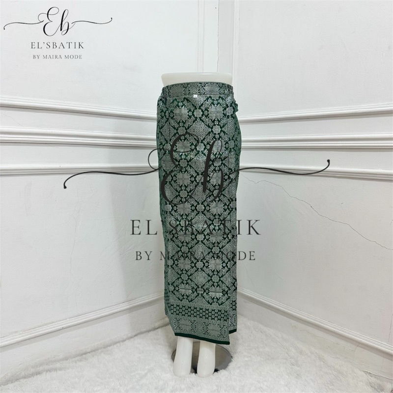 elsbatik (songket span) rok songket span siap pakai | rok songket kebaya | rok songket jadi | rok so