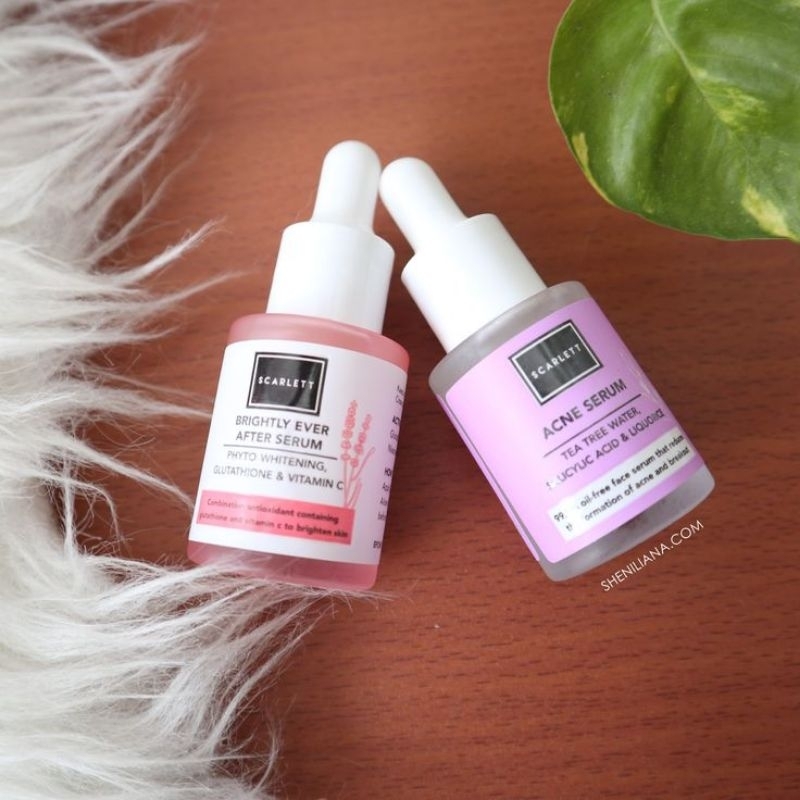 SCARLETT serum Brightly To Glow Serum 5ML 1 box isi 2