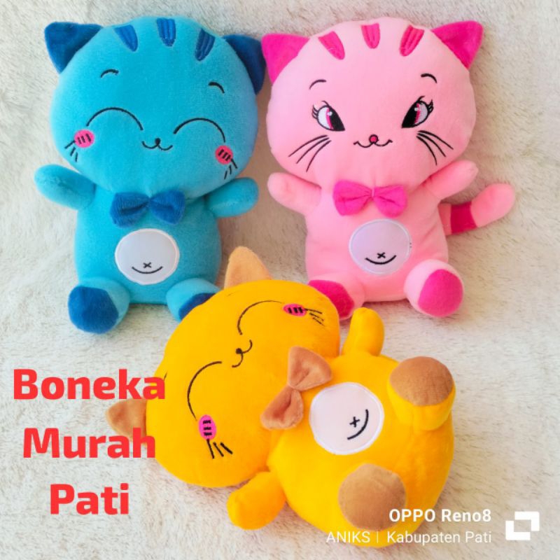 Boneka kucing Jepang, boneka Merry Cat lucu kualitas bagus