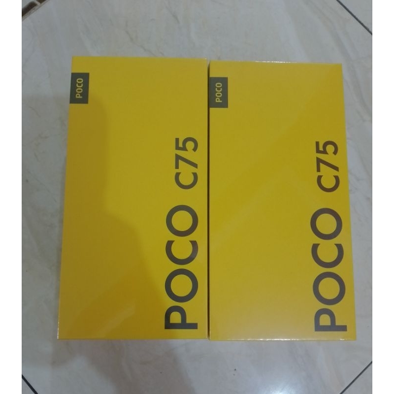 XIAOMI POCO C75 ram 6/128 garansi resmi