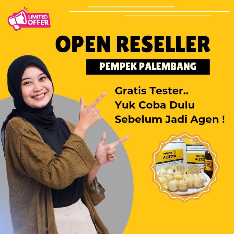 

Paket Reseller Pempek Ikan Khas Palembang Bonus Cuka Pempek