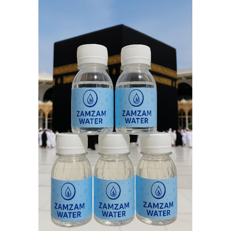 

Air Zam Zam 80ml Asli Murni Paket 100pcs // Air Zam zam Asli // Zam Zam Water